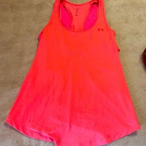 Under Armour coral tank